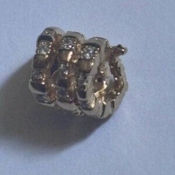 Pandora Curled Snake Charm - Picture 5 of 5